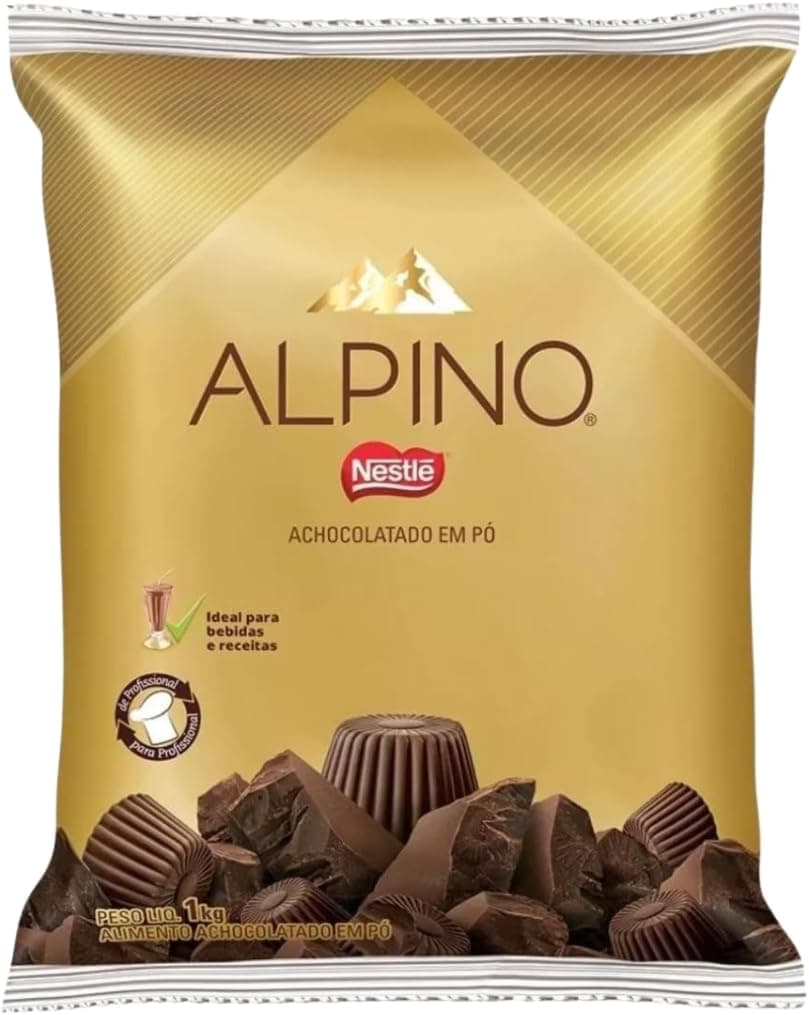 Recorrência - Achocolatado ALPINO® 1Kg : Amazon.com.br: Alimentos e Bebidas
